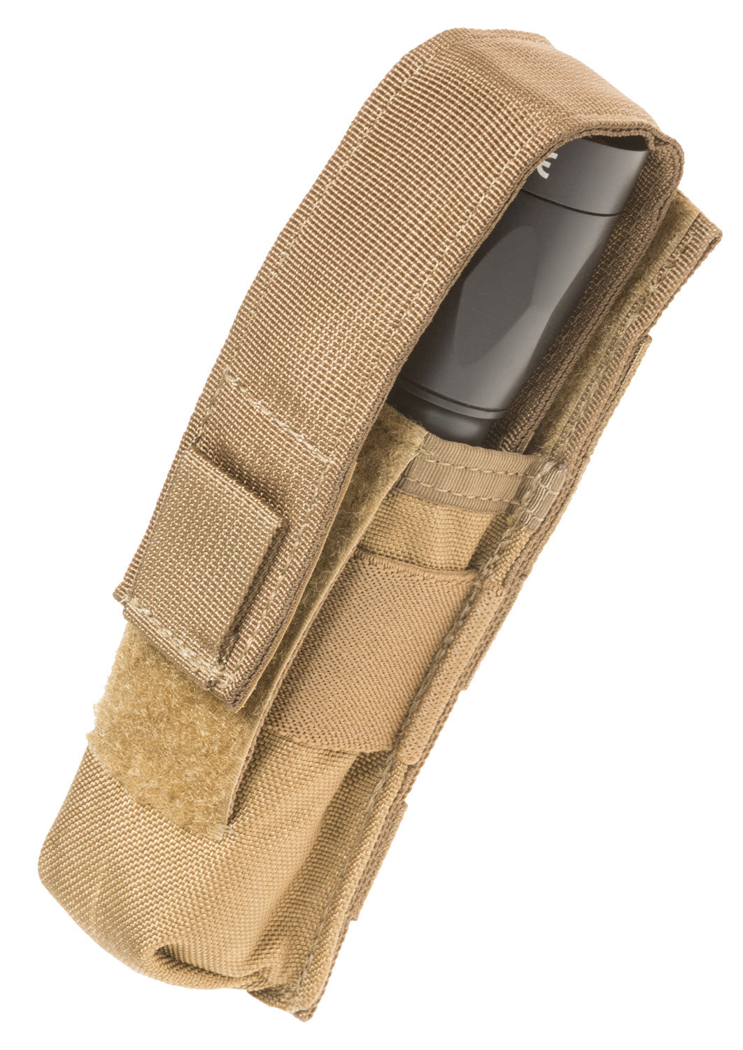 Tacshield T4001CY MOLLE Suppressor Large Light Pouch Coyote 1000D Cordura