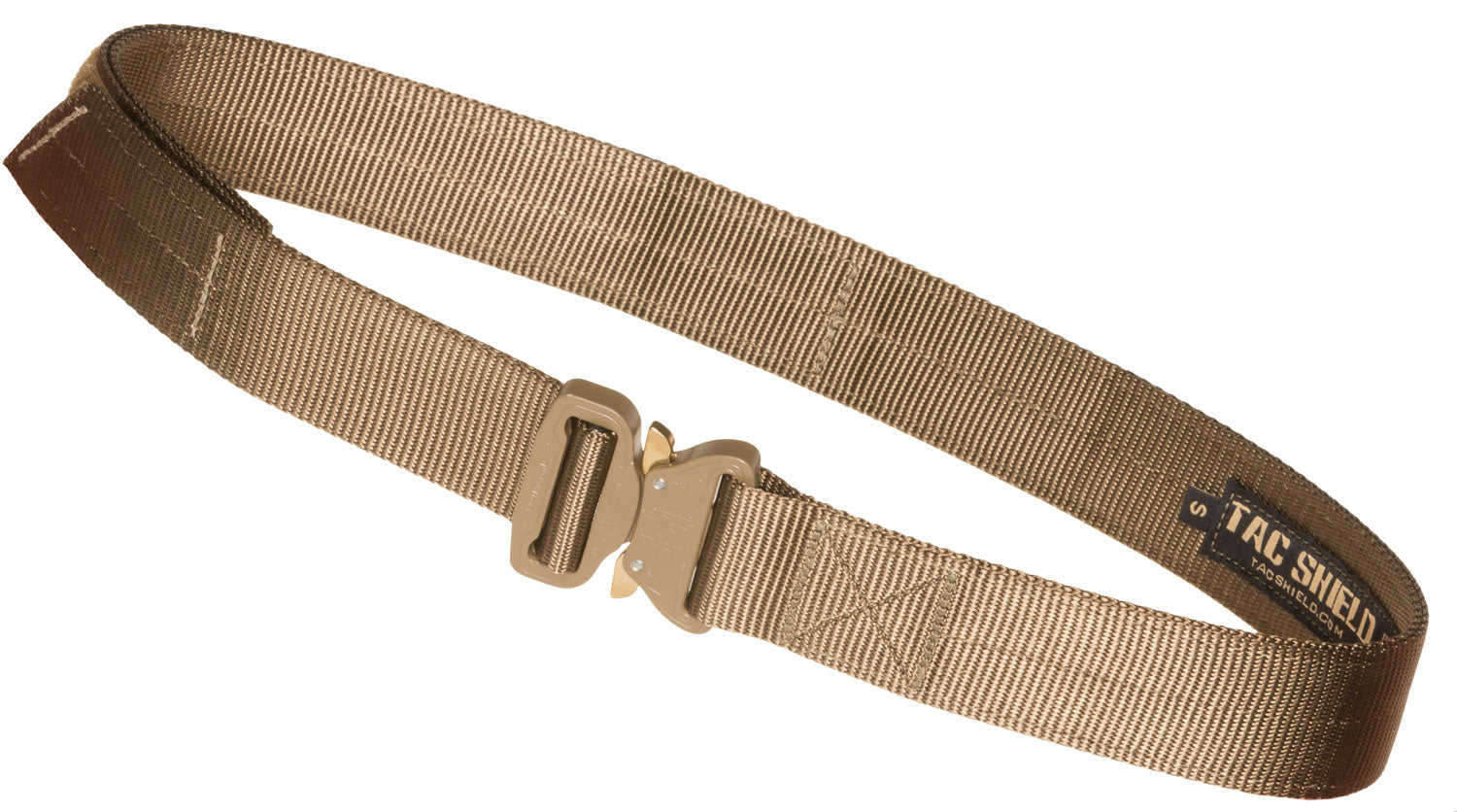Tacshield T30MDCY Tactical Gun Belt Coyote 1.50" Wide Medium 34-38"