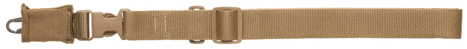 Tacshield T6005CY Coyote Tan CQB Single-Point Sling 1.50" Mil-Spec Webbing Rifle/Shotgun