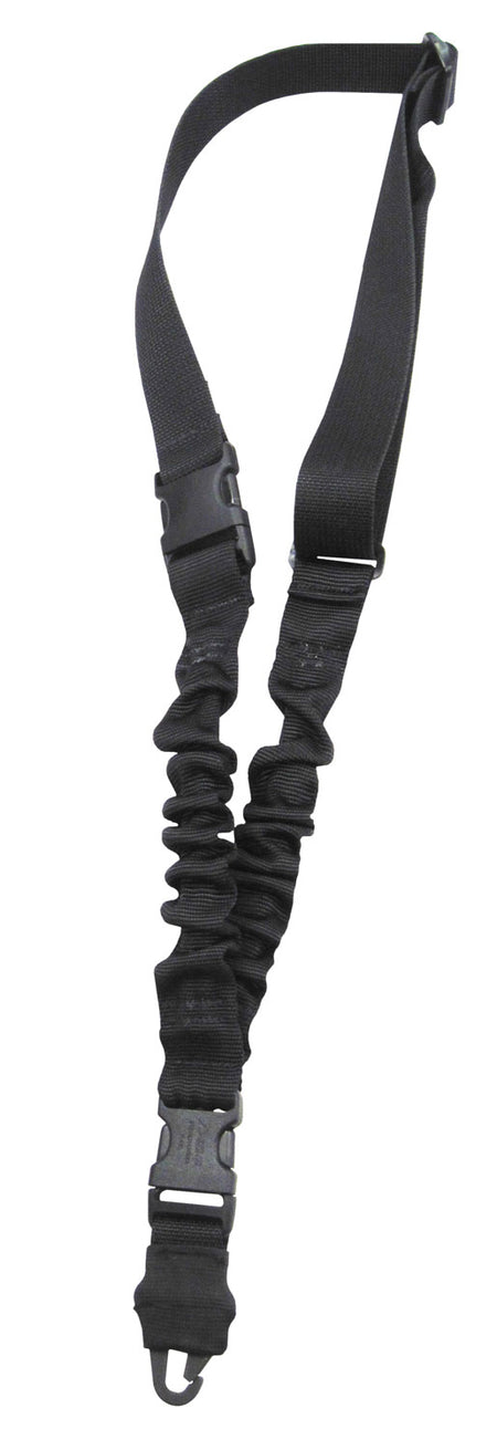 Tacshield T6010BK Black Single-Point Shock Sling Double Bungee Rifle/Shotgun
