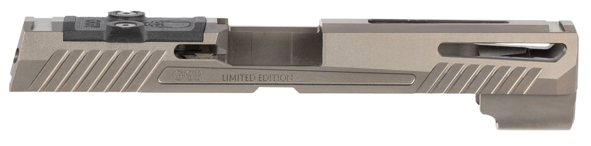 Grey Ghost Precision GGP320 Full Size Version 1 Stripped Slide Sig P320 Gray DLC Stainless Steel
