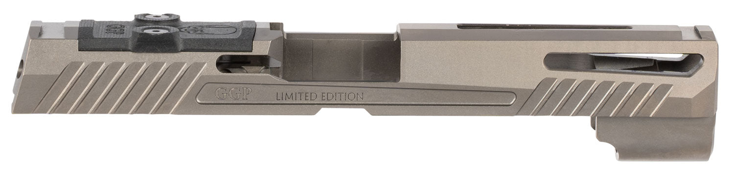 Grey Ghost Precision GGP320 Full Size Version 1 Stripped Slide Sig P320 Gray DLC Stainless Steel