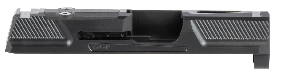 Grey Ghost Precision GGP365 Version 2 Stripped Slide Sig P365 Optic Cut Black DLC 17-4 Stainless