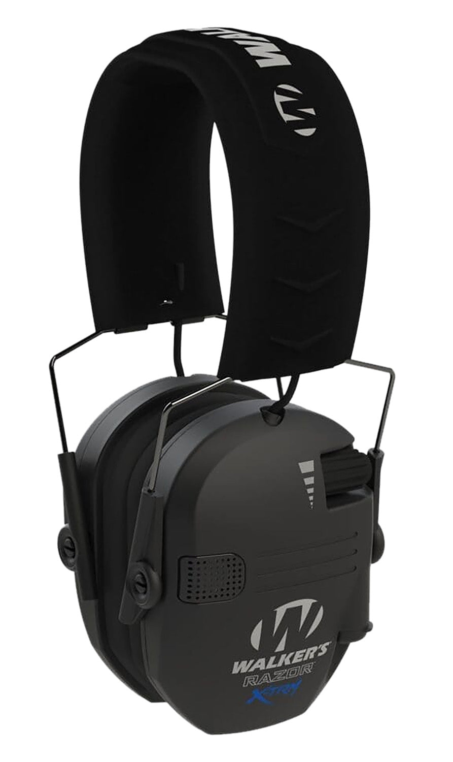 Walker's GWPXRSEM Razor X-TRM Digital Muff 21 NRR SAC Black Polymer