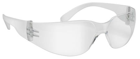 Walker's GWPWRSGLCL Clearview Adult Shooting Glasses, Clear Polycarbonate Lens, Clear Frame