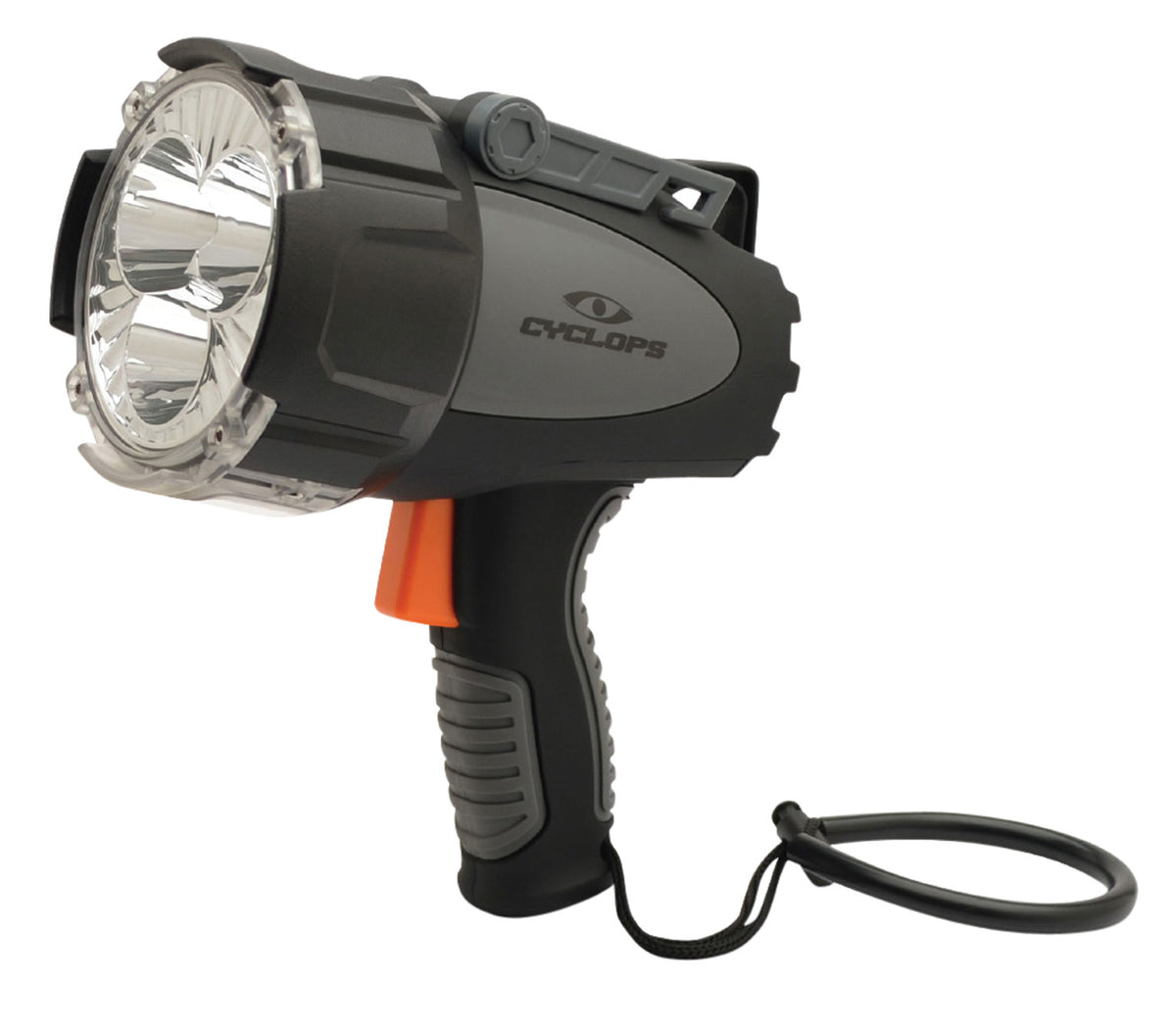 Cyclops Revo 6000 Spotlight 70 Watt Cree LED Black/Gray Rechargeable