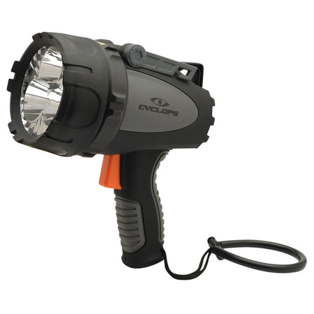 Cyclops Revo 4500 CYCSPL45X 4500 Lumen Red White Cree LED Spotlight Black Gray Tri-Mode Floatable Housing