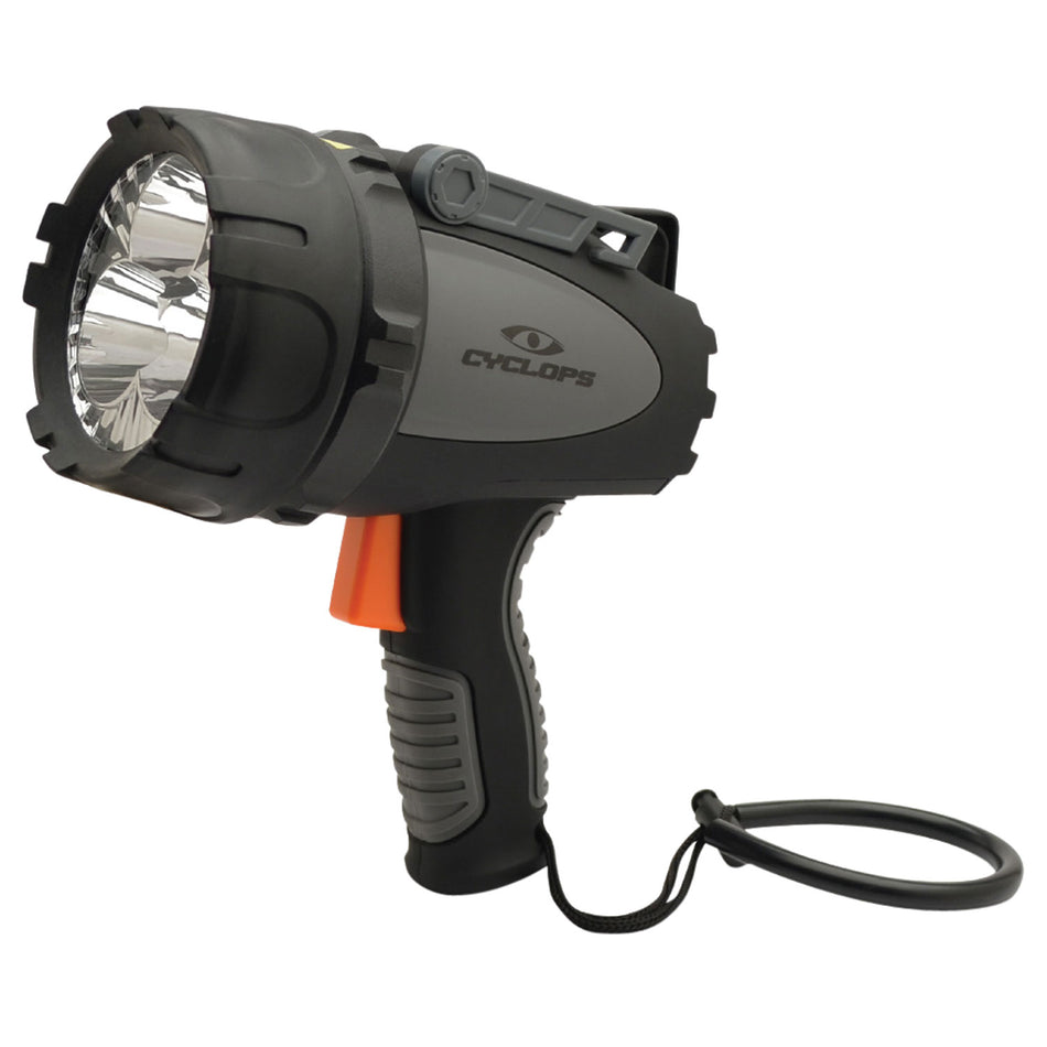 Cyclops Revo 4500 CYCSPL45X 4500 Lumen Red White Cree LED Spotlight Black Gray Tri-Mode Floatable Housing