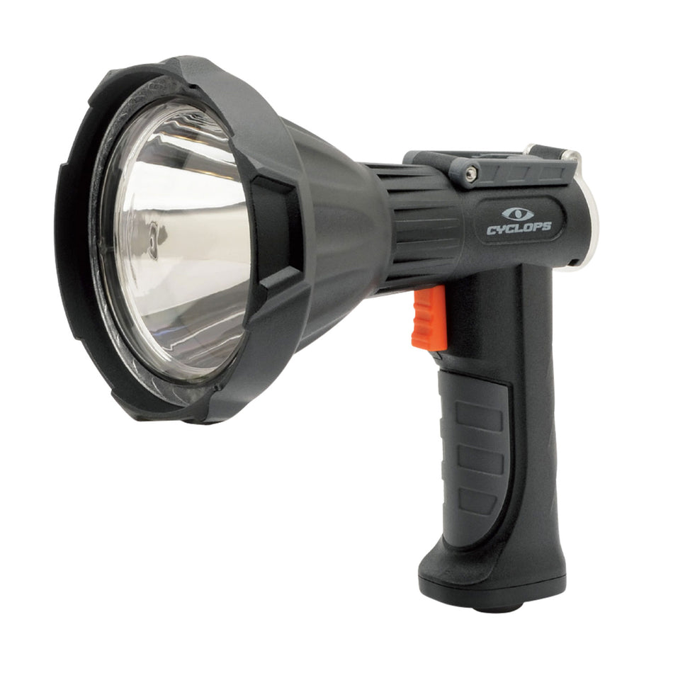 Cyclops RS 1600 Rechargeable Spotlight 1600 Lumens Tri-Mode Cree LED Red/Green/White Black