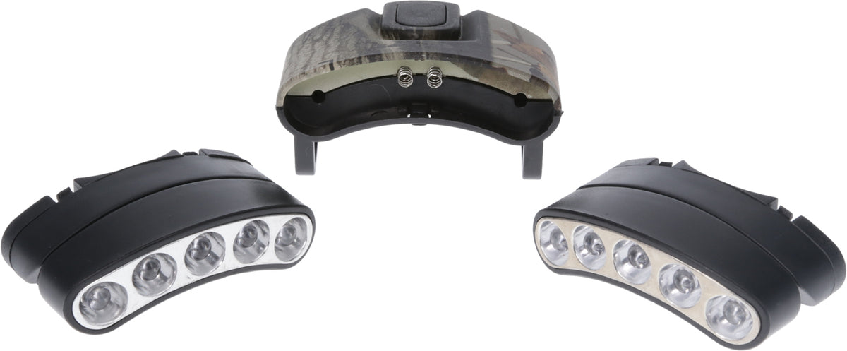 Cyclops Orion Tilt 30 Lumen Green/White LED Camo Cap Clip-On Light