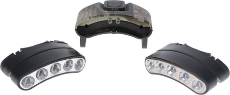 Cyclops Orion Tilt 30 Lumen Green/White LED Camo Cap Clip-On Light