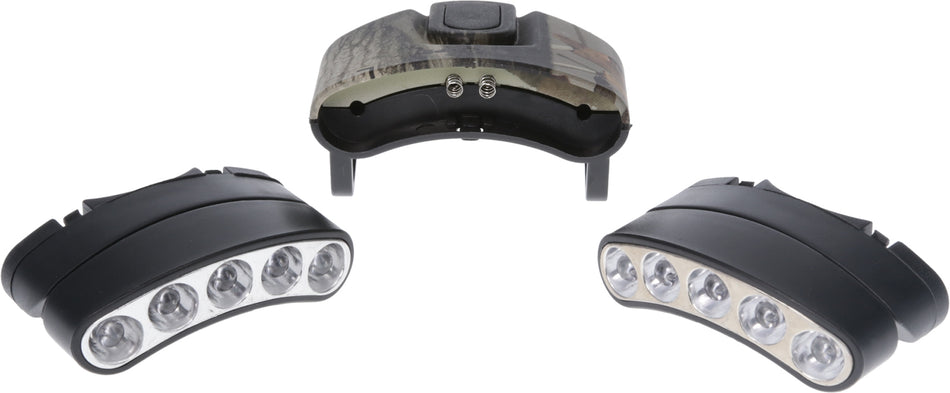 Cyclops Orion Tilt 30 Lumen Green/White LED Camo Cap Clip-On Light