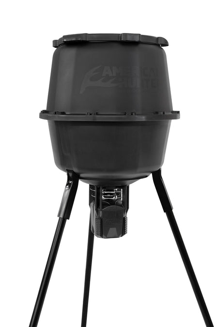 American Hunter XD-Pro Feeder AH225XDPRO 30 Gallon Nesting Hopper 16 Programs 1-60 Sec Black