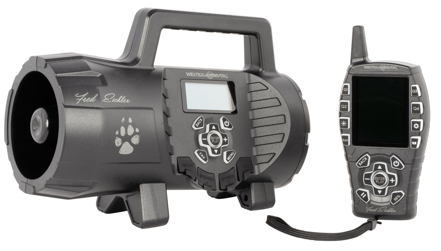 Western Rivers Eichler Single Speaker Electronic Game Call, 40 Predator Sounds