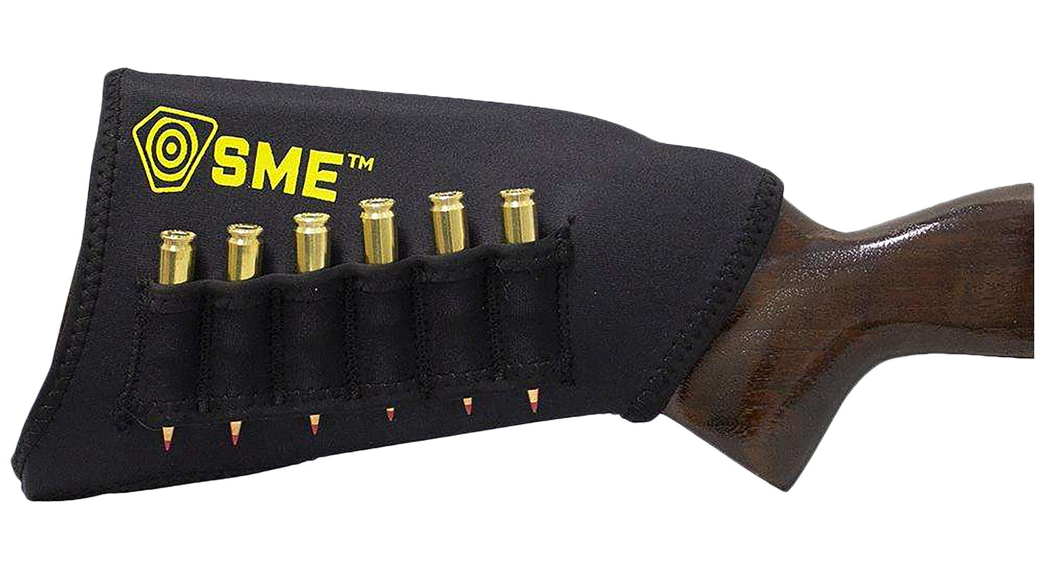 SME Stock Riser with Shell Loops SMERSRSL Neoprene Black Swivel Stud Access