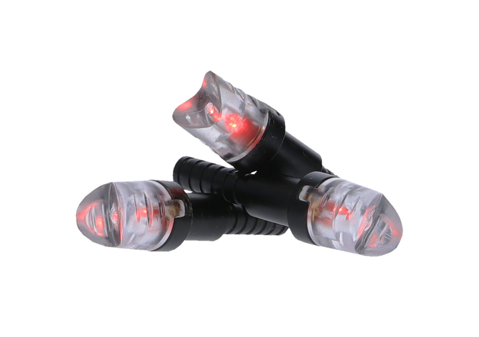 NAP Thunderglo NAPILLNRD Lighted Arrow Nock Red Polycarbonate Aluminum Shaft 6-Pack