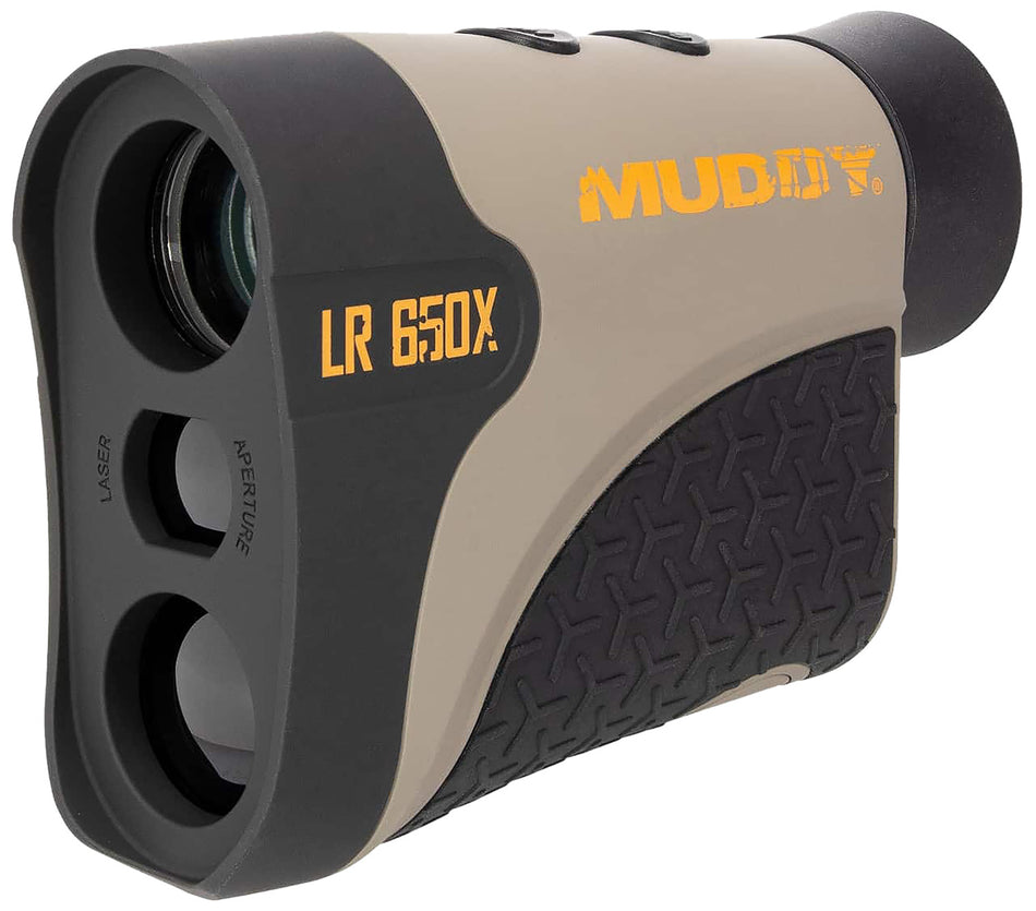Muddy MUDLR650X 650 W HD 6x26mm Black Rubber Laser Rangefinder 650 yds