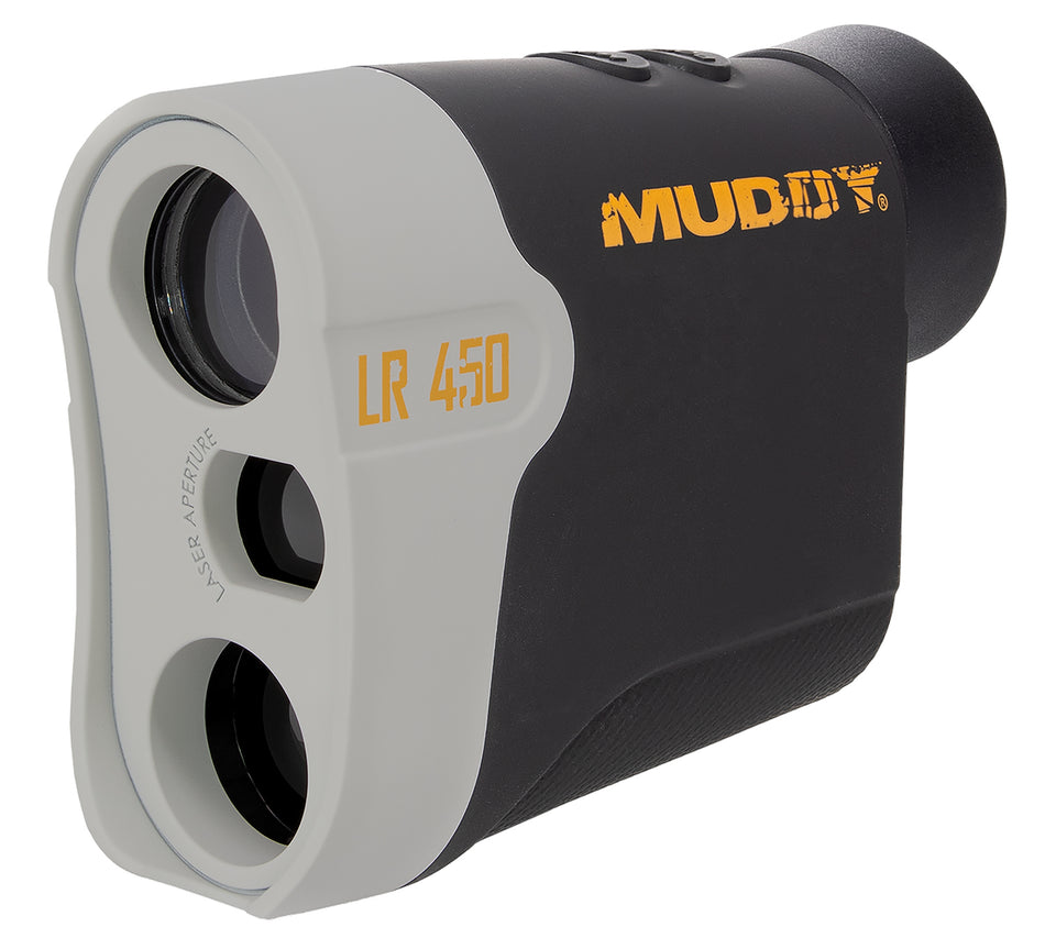 Muddy MUDLR450 LR450 7x Black Rubber Waterproof Laser Rangefinder 450 yds