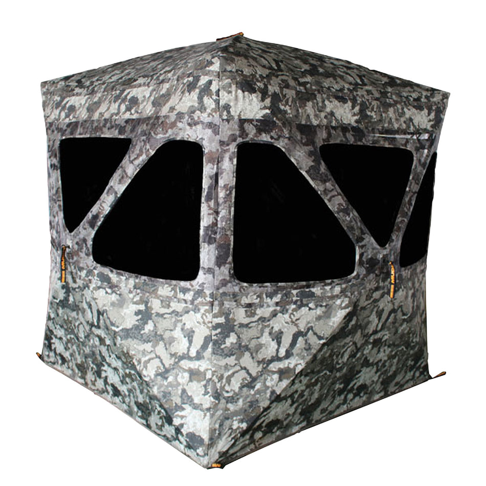 Muddy Infinity 3-Person Ground Blind MUDINFBLND3 Ozone Pockets Veil Camo