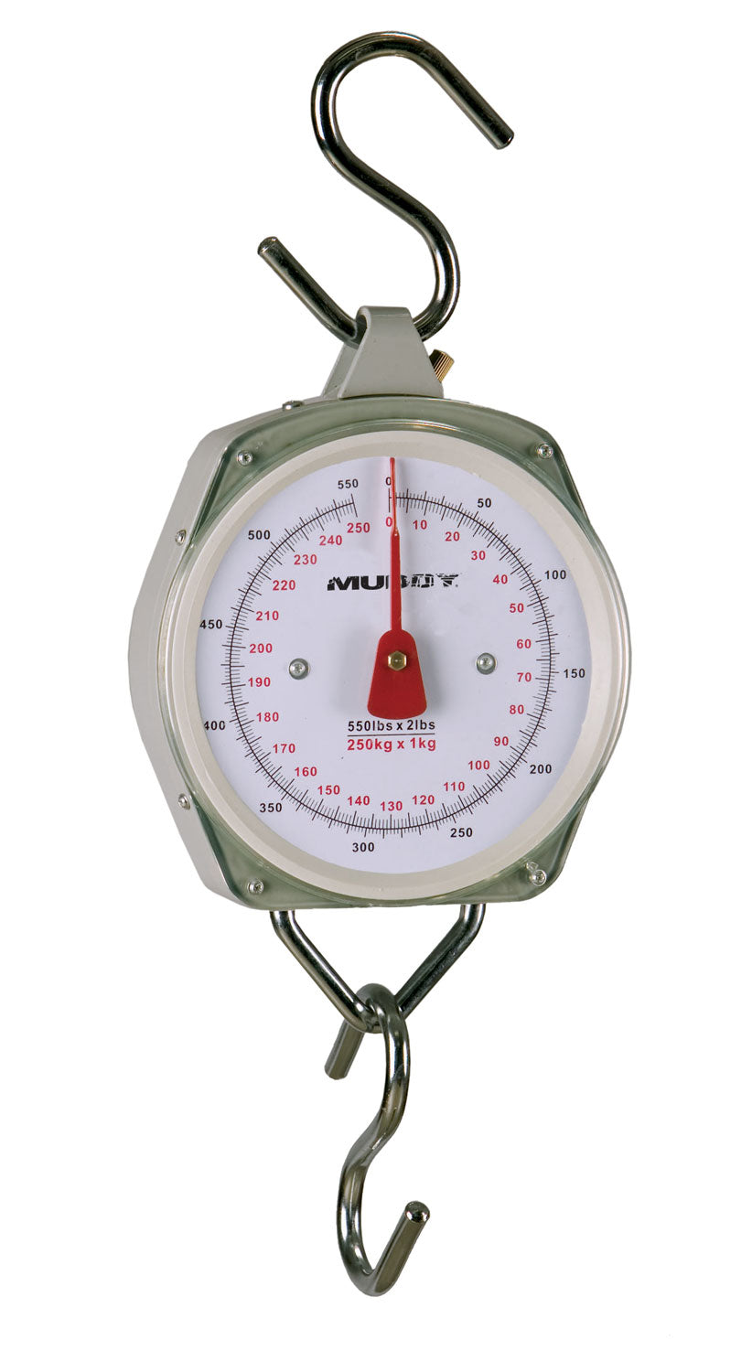 Muddy MUDGS550 550-Pound Capacity Aluminum Dial Game Weighing Scale