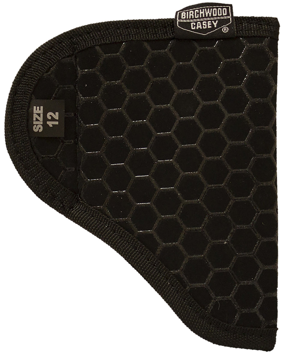 Birchwood Casey EH12 Size 12 Pocket Holster Epoxy Honeycomb Black for .380 Handgun w/Laser