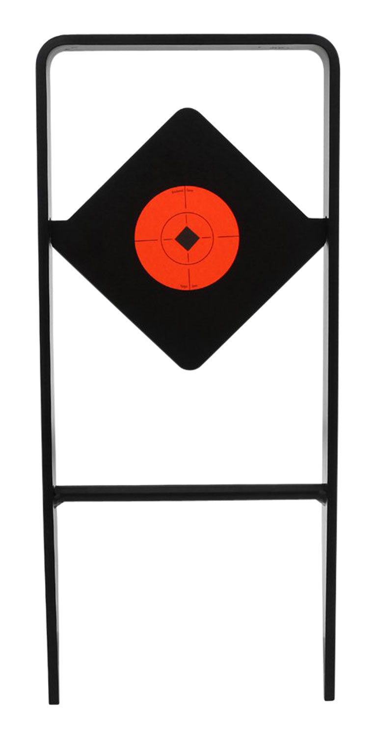 Birchwood Casey World of Targets Ace of Diamonds AR500 Steel Spinning Centerfire Target Black/Red 1/2" Thick