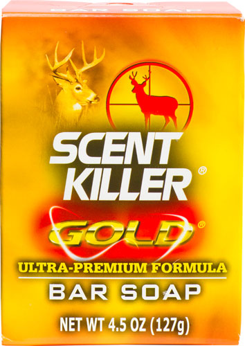 WRC Bar Soap Scent Killer Gold 4.5 oz Unscented Hunting Soap