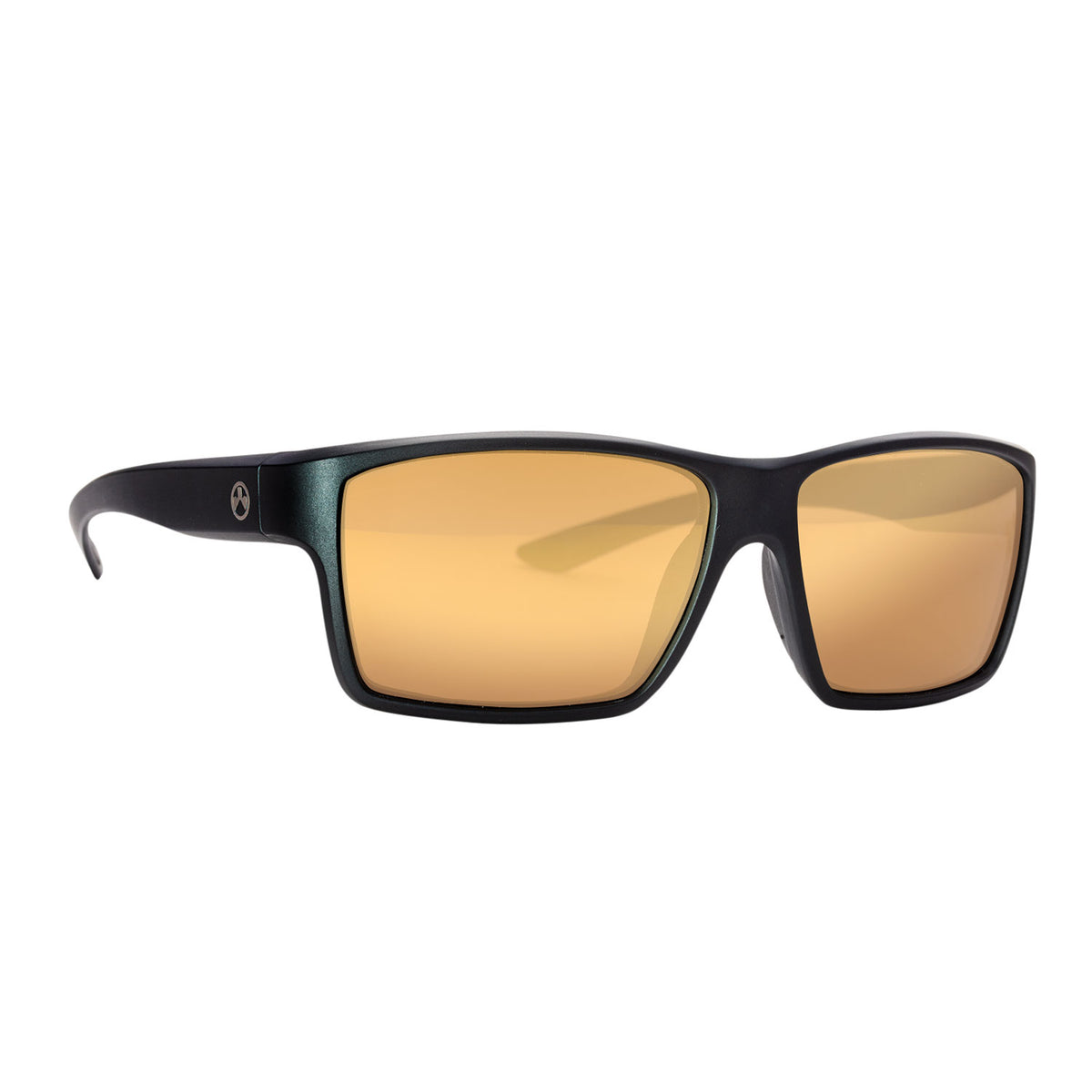 Magpul Explorer Performance Eyewear Bronze Gold Mirror Lens Impact-Resistant Black Frame