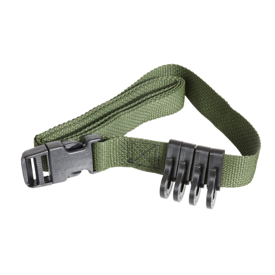 Third Hand Accessory Hanger Belt Black 5-Foot Strap 4 Clips