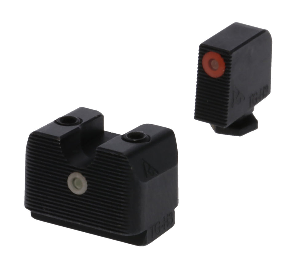 Rival Arms RA4A231G MOS In-Line Night Sights G17/G19 Green Tritium Orange Front/White Rear
