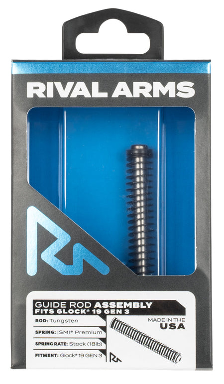 Rival Arms Guide Rod Assembly Glock 19 Gen3 Tungsten CNC-Machined RA50G201T