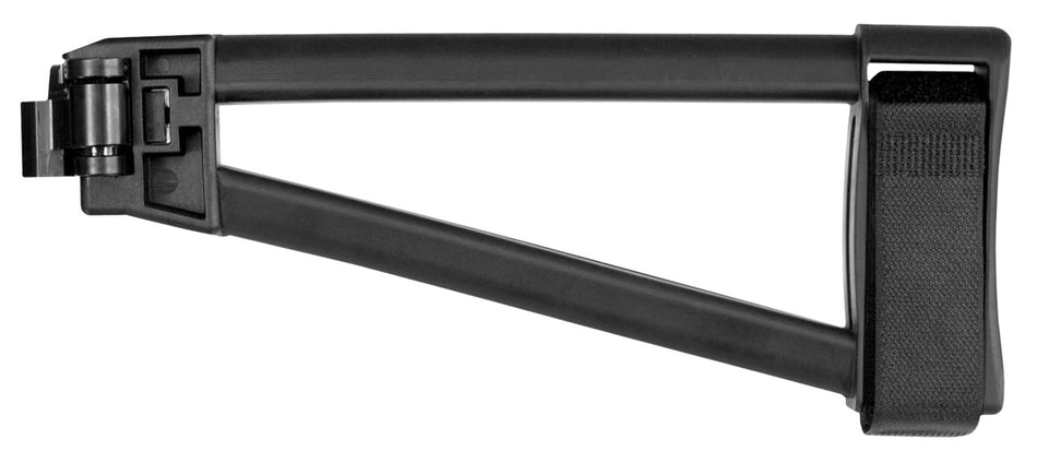 SB Tactical TF191301SB TF 1913 Left Side-Folding Pistol Stabilizing Brace Black with Nylon Strap