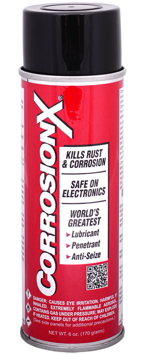 CorrosionX 90101 Cleans Lubricates Prevents Rust & Corrosion 6 oz Aerosol Spray