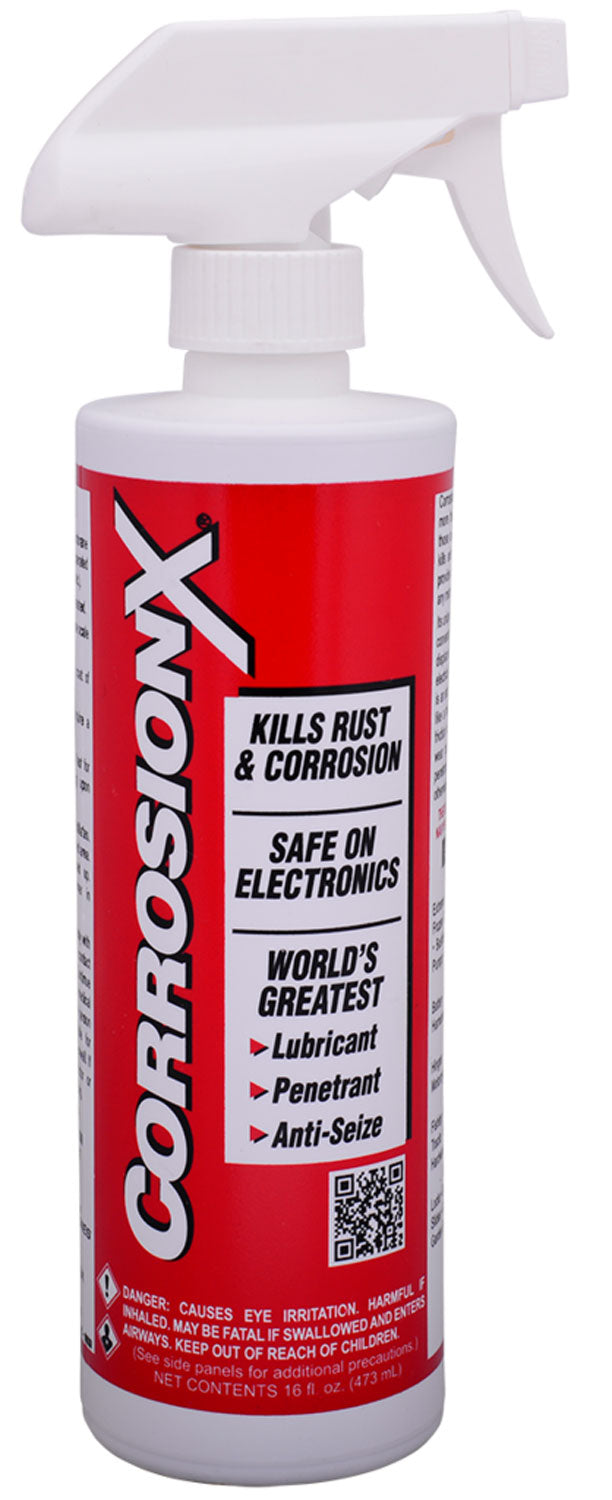 CorrosionX 91002 Firearm Cleaner Lubricant 16 oz Trigger Spray Bottle