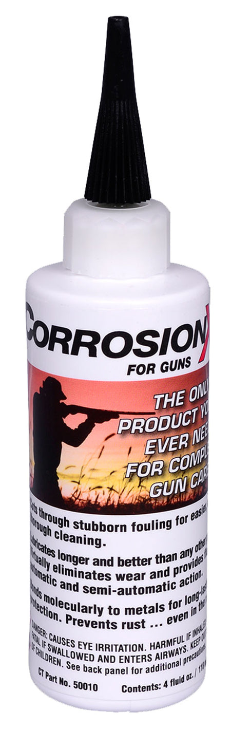 CorrosionX 50010 Ultimate CLP 4 oz Squeeze Bottle for All Firearms