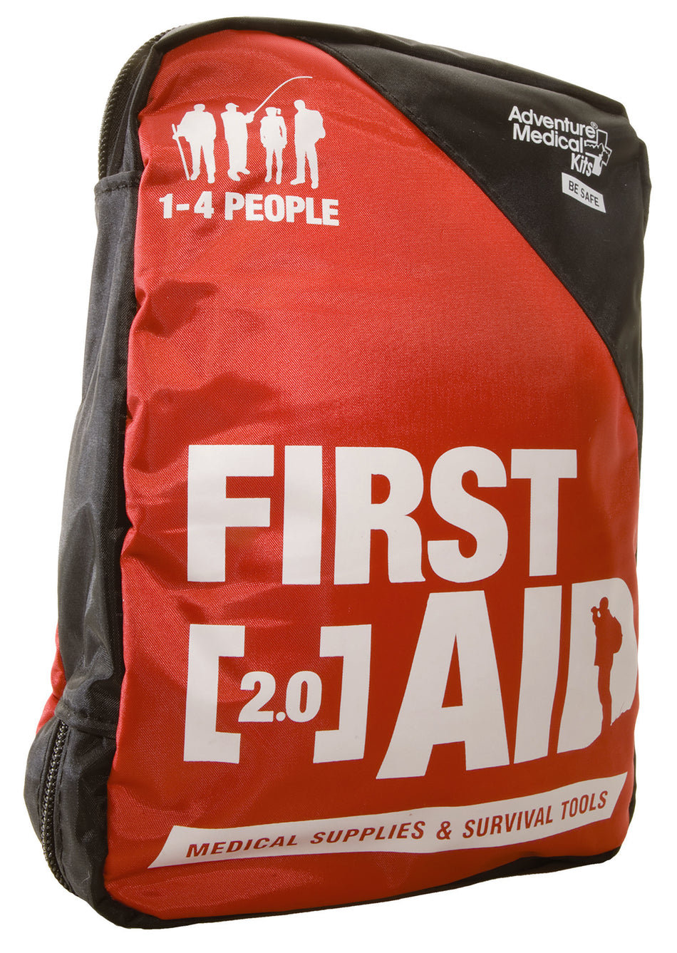 Adventure Medical Kits Adventure 2.0 Outdoor First Aid Kit Black and Red for Groups