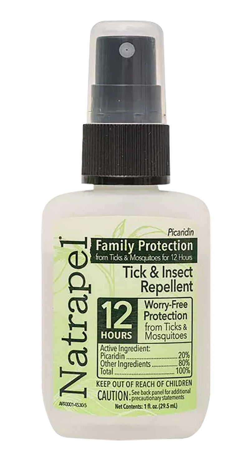 Natrapel 00066850 Picaridin Bug Repellent Spray 1oz Repels Ticks & Biting Insects 12 Hours