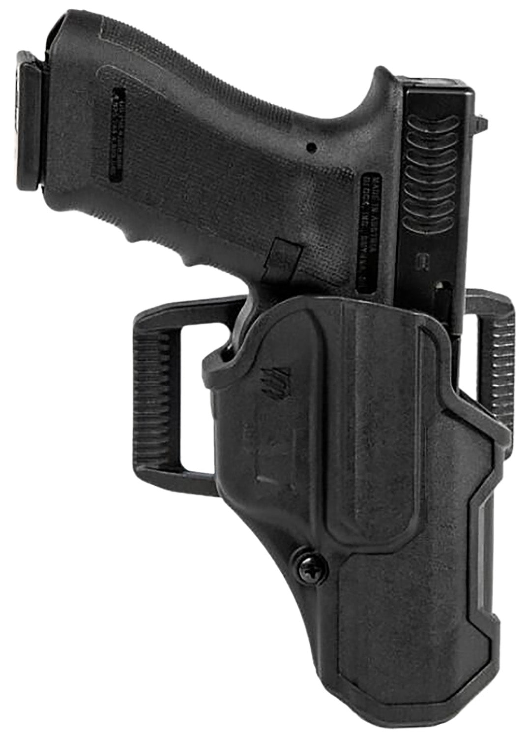 Blackhawk 410757BKR T-Series L2C OWB Non-Light Bearing Polymer Holster Fits S&W M&P/SD/Taurus PT 24/7 Right Hand