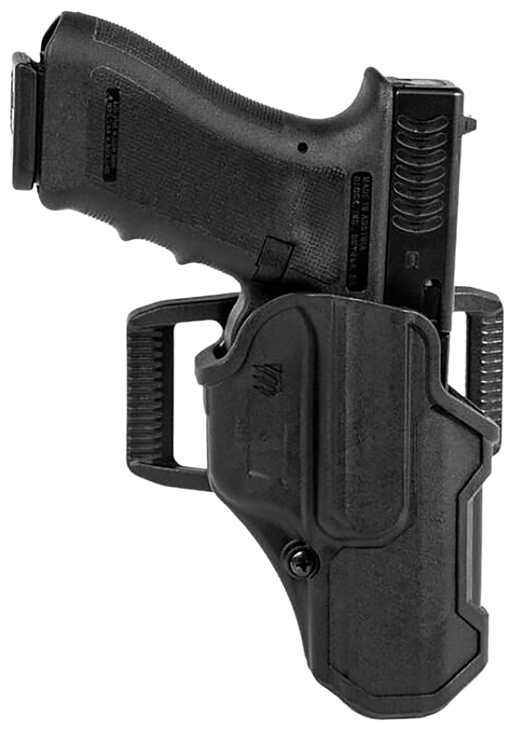 Blackhawk 410700BKR T-Series L2C OWB Non-Light Bearing Polymer Holster Fits Glock 17/22/31/34/41/47 Right Hand