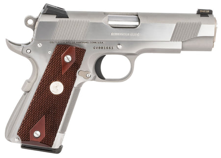 Colt Combat Elite Commander 1911 .45 ACP 4.25" Stainless, 8+1