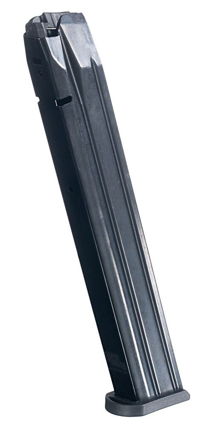 ProMag CZA8 Standard 32rd 9mm Luger Pistol Mag Fits CZ P-10F/P-10C Blued Steel