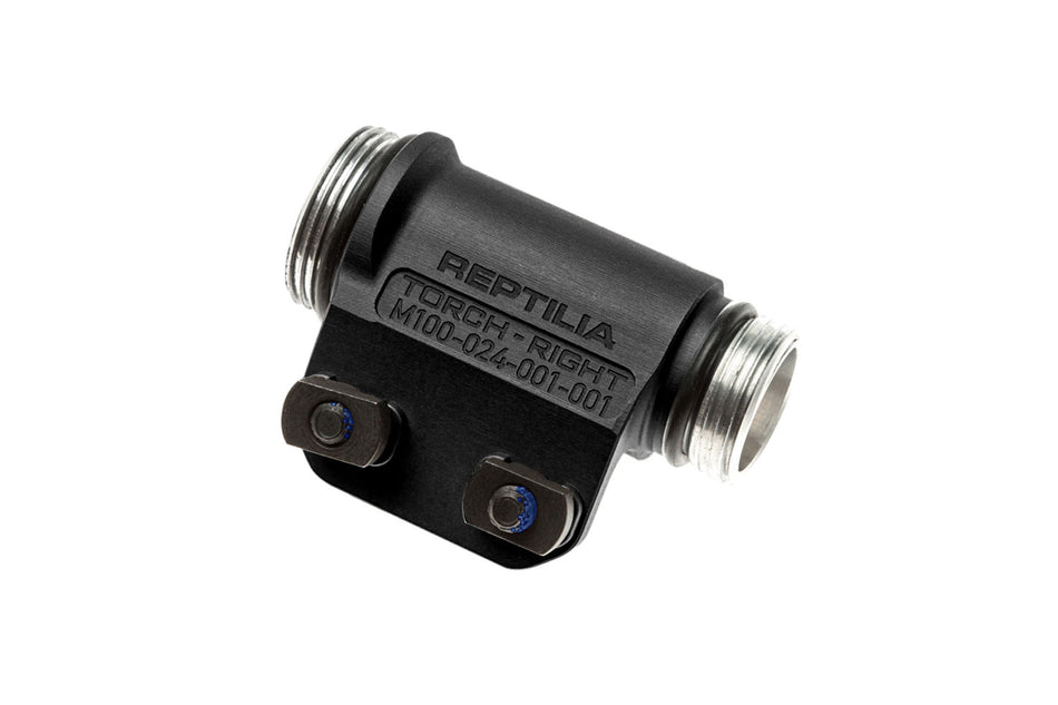 Reptilia LLC 100043 TORCH Right Hand Black Anodized 3V/CR123 M-LOK Light Body