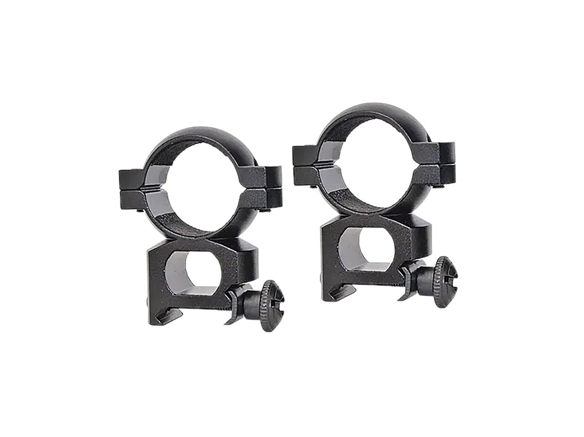 Traditions A798DS 1" Quick Peep Matte Black Aluminum Scope Rings Weaver Base