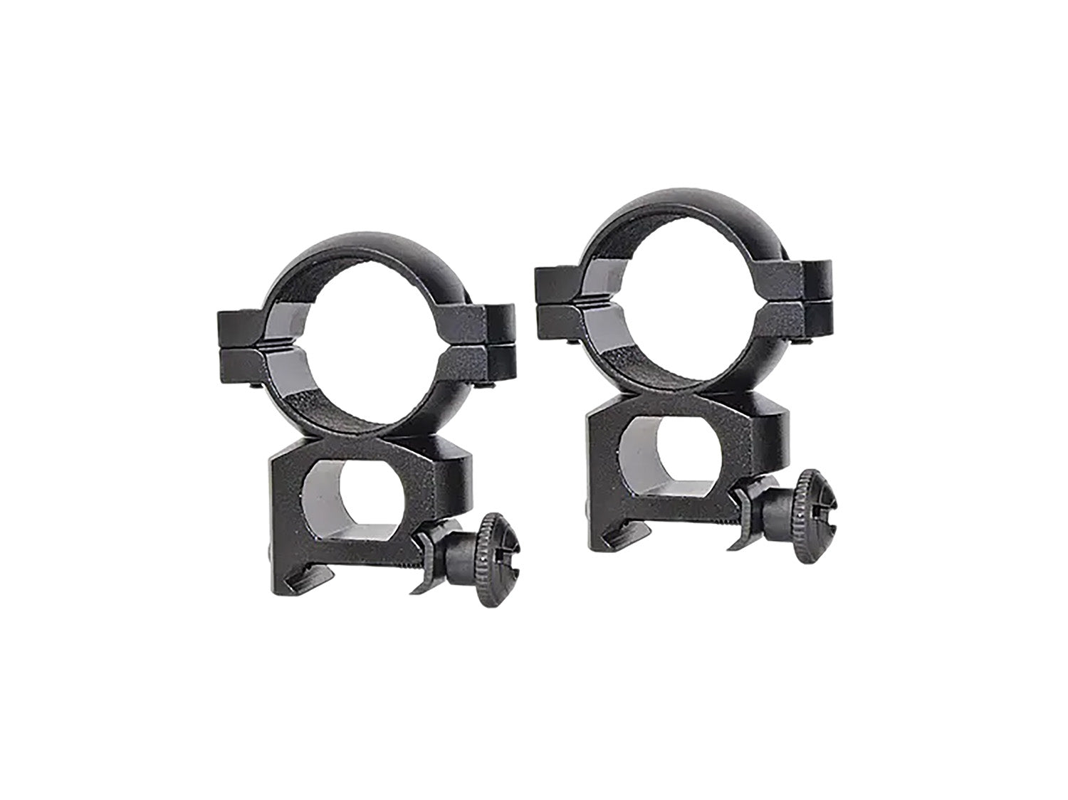 Traditions A798DS 1" Quick Peep Matte Black Aluminum Scope Rings Weaver Base