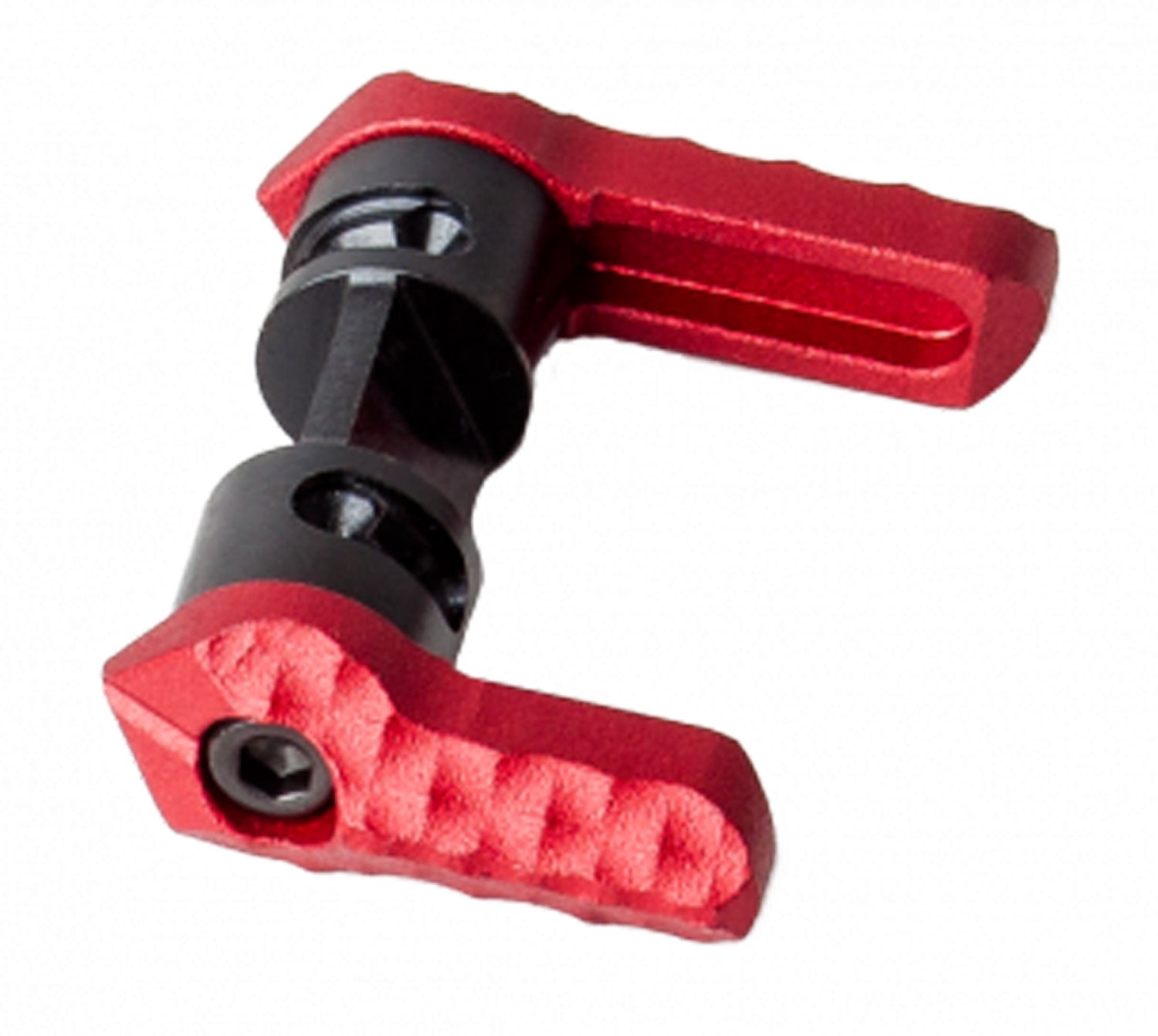 Seekins Precision 0011580012 AR Ambi Safety Selector 60/90 Degree - Red Anodized