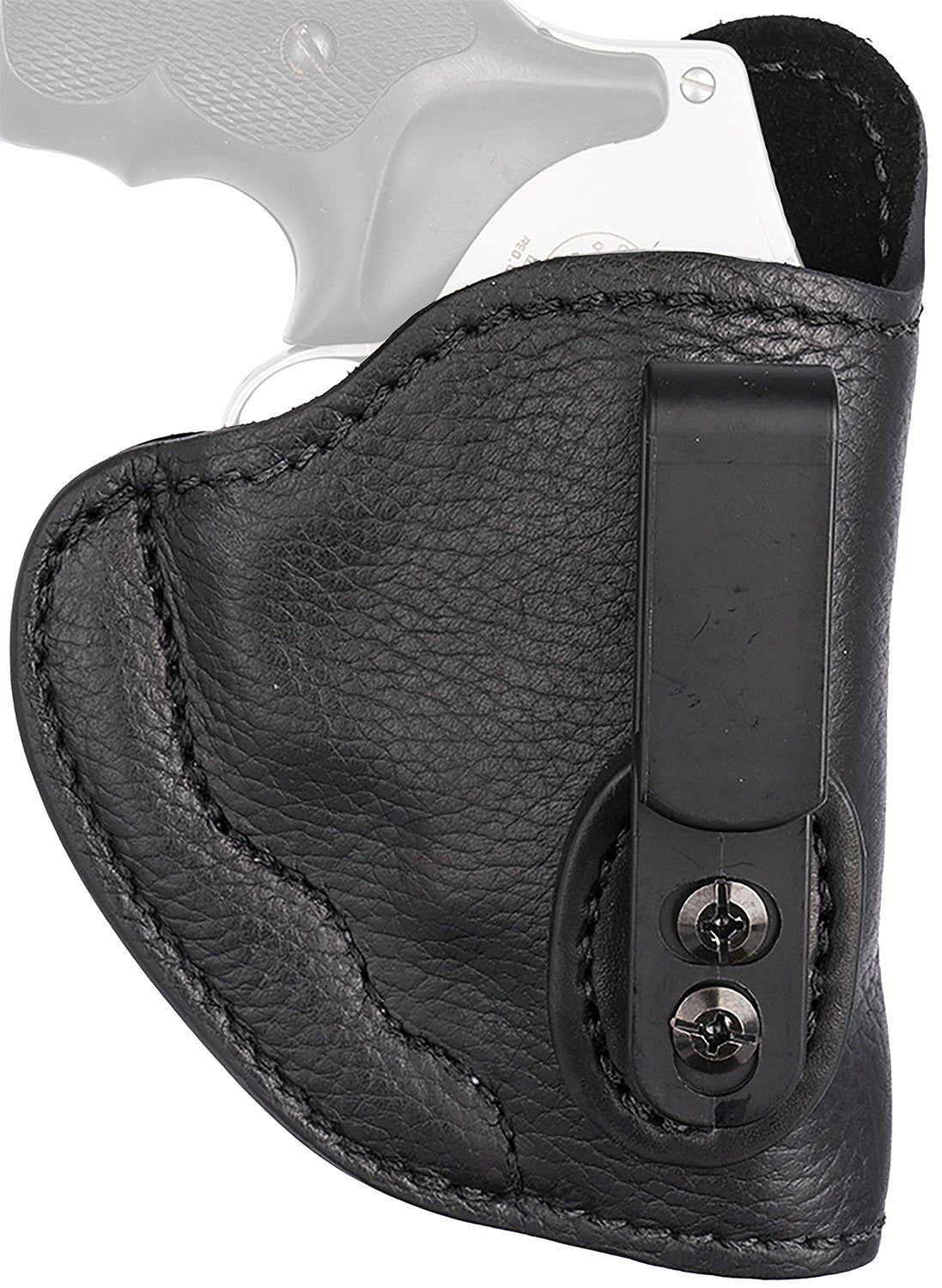 1791 Gunleather UCH2NSBR Ultra Custom IWB Size 02 Night Sky Black Leather Belt Clip Holster – S&W J-Frame, Ruger LCR, Right Hand