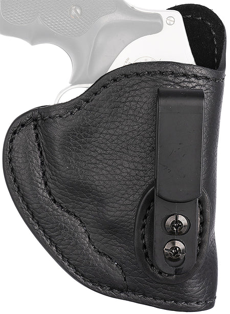 1791 Gunleather UCH2NSBR Ultra Custom IWB Size 02 Night Sky Black Leather Belt Clip Holster – S&W J-Frame, Ruger LCR, Right Hand
