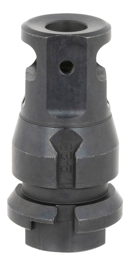 Dead Air DA109 KeyMount Muzzle Brake 1/2"-28 Threads Black 2.60" for Suppressor Mounting