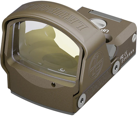 Leupold 179586 DeltaPoint Pro NV FDE 1x 2.5 MOA Red Dot with Night Vision Support