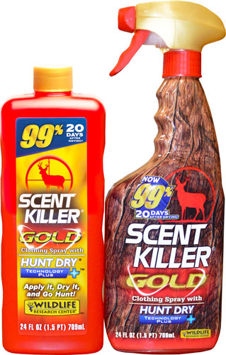 WRC 3-Pack Scent Elimination Gold Combo 2x24oz